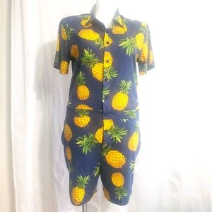 Mad Engine pineapple romper